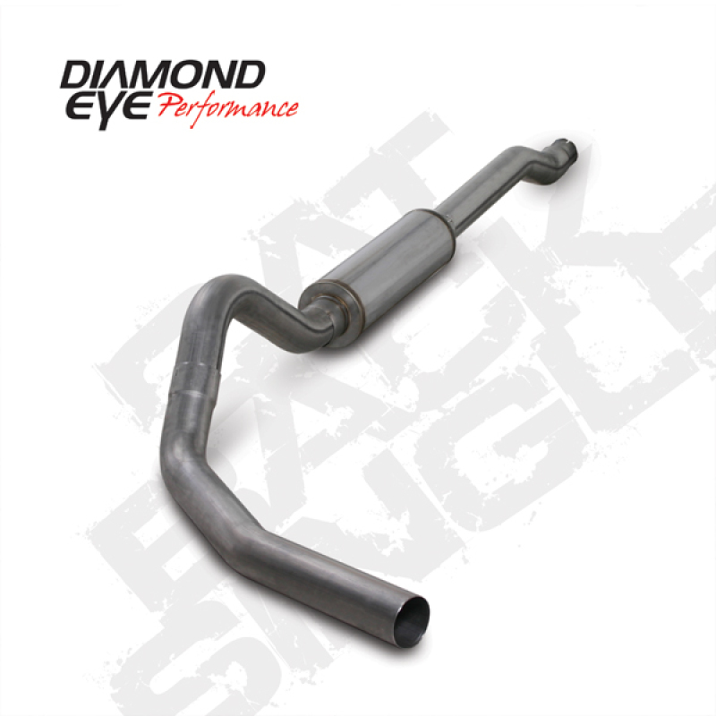 Ford F250 Performance Exhaust - Diamond Eye Performance - Catback Single SS - `03-`07